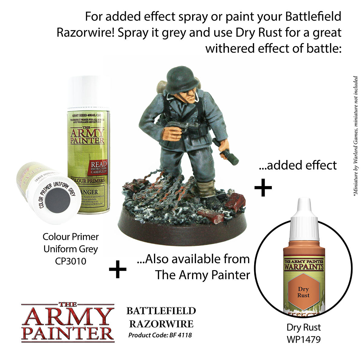 The Army Painter - Battlefield Basing: Razorwire