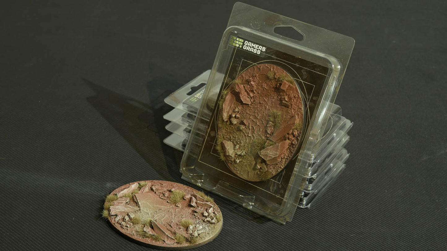 Gamers Grass - Battle Ready Bases - Badlands - Oval 120mm