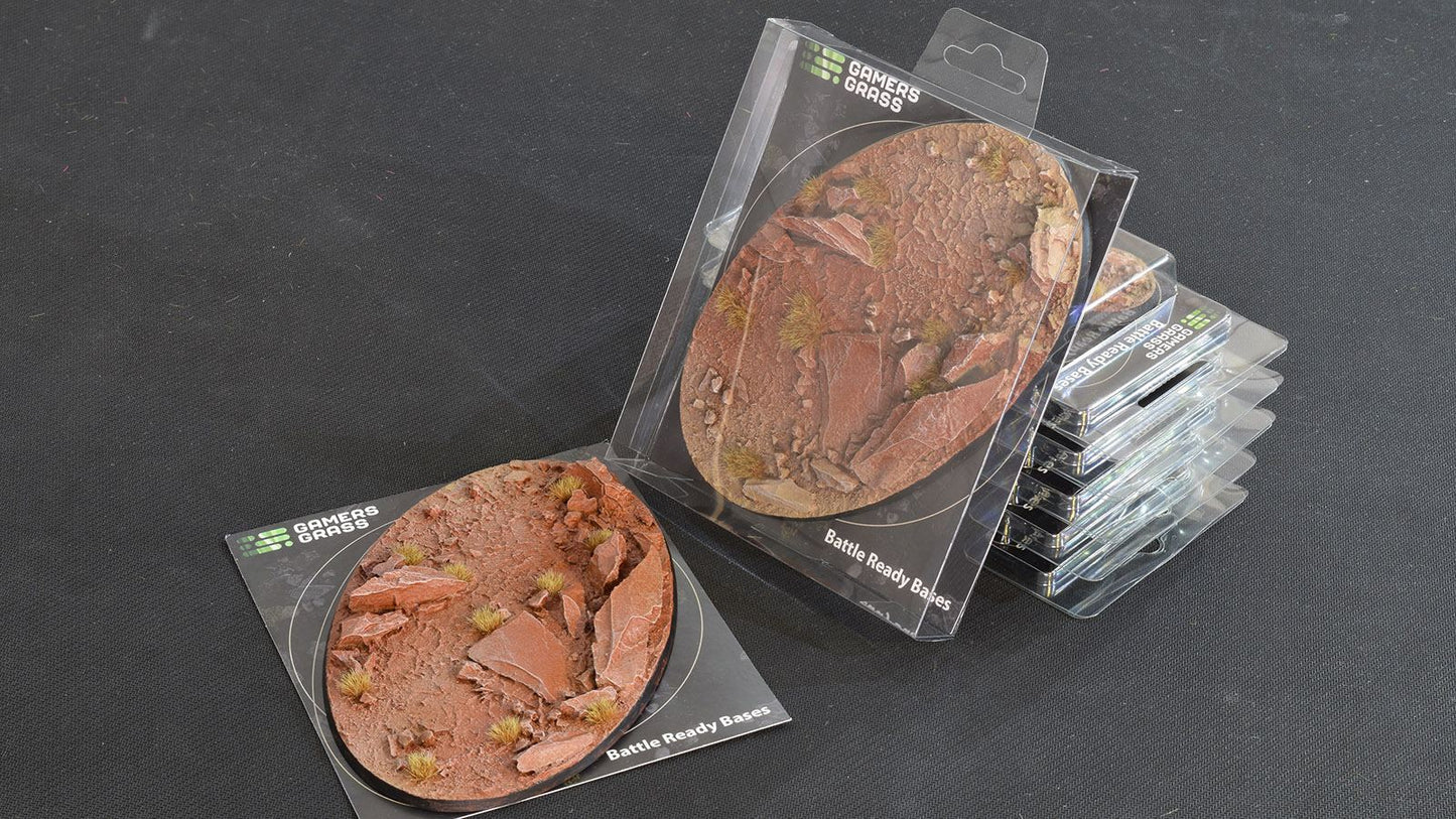 Gamers Grass - Battle Ready Bases - Badlands - Oval 170mm