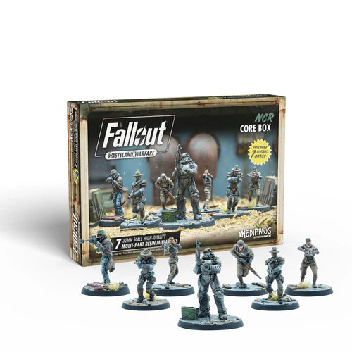 Modiphius Entertainment - Fallout: Wasteland Warfare - NCR: Core Box