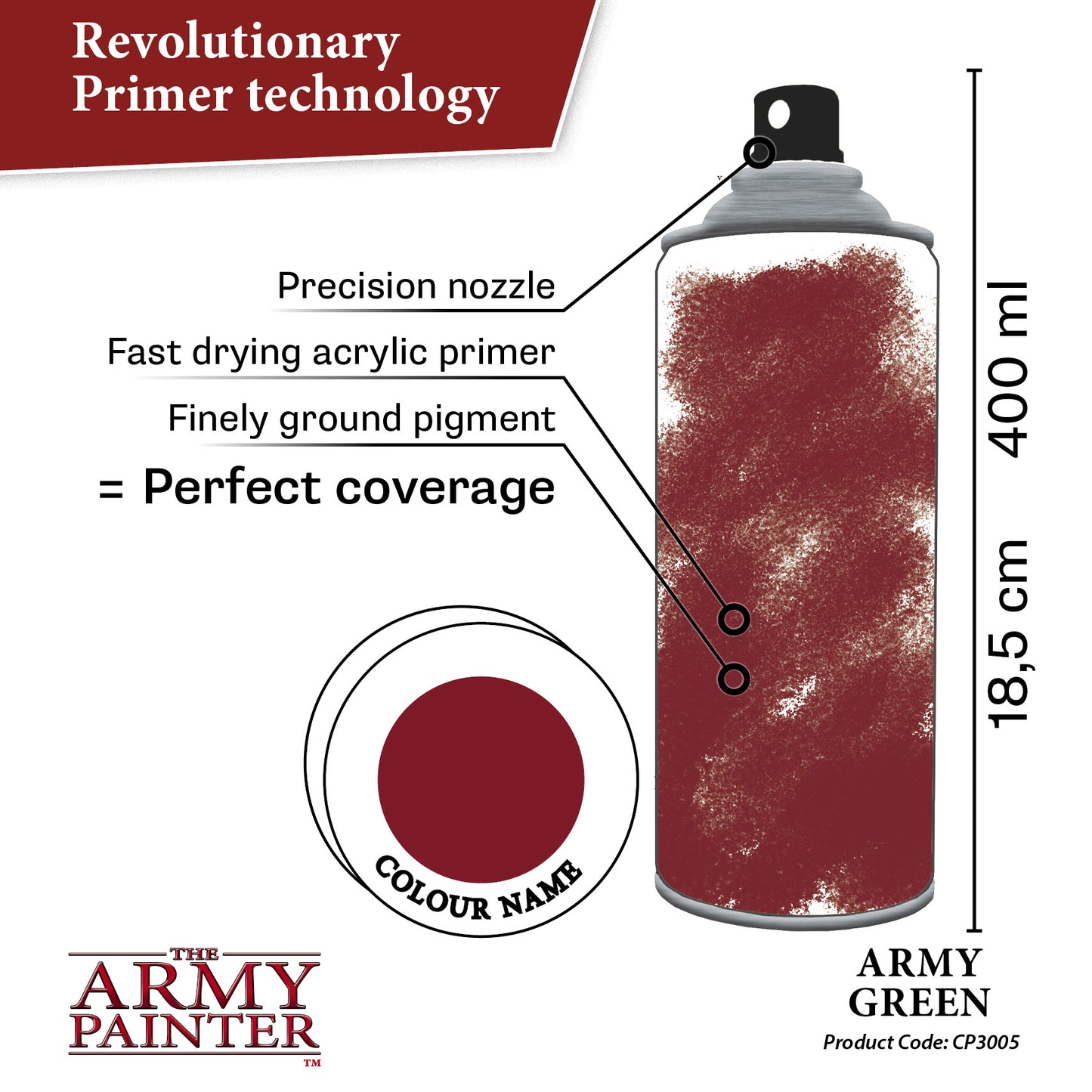 The Army Painter - Colour Primer - Army Green