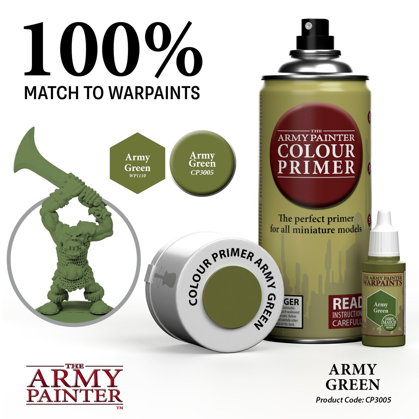 The Army Painter - Colour Primer - Army Green
