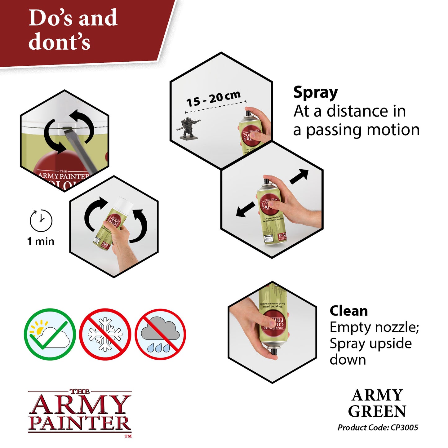 The Army Painter - Colour Primer - Army Green
