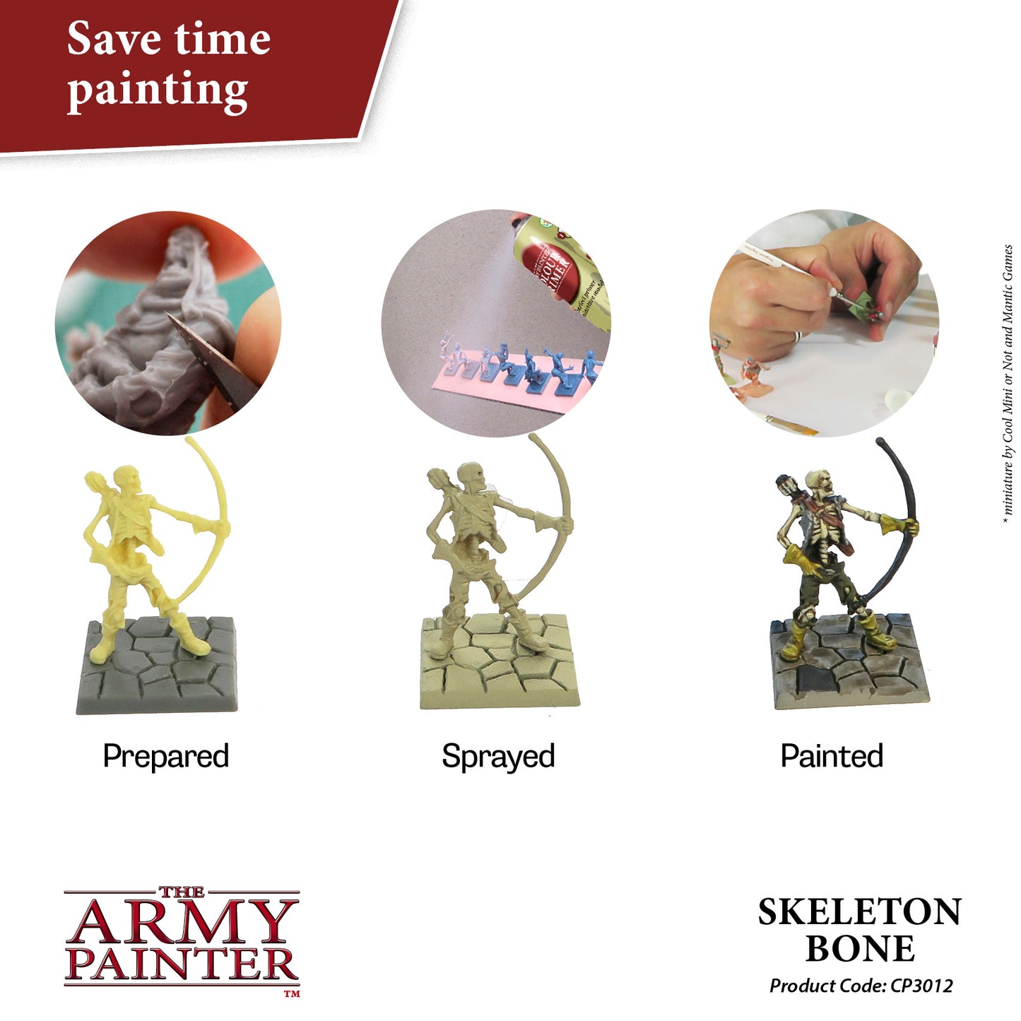 The Army Painter - Colour Primer - Skeleton Bone