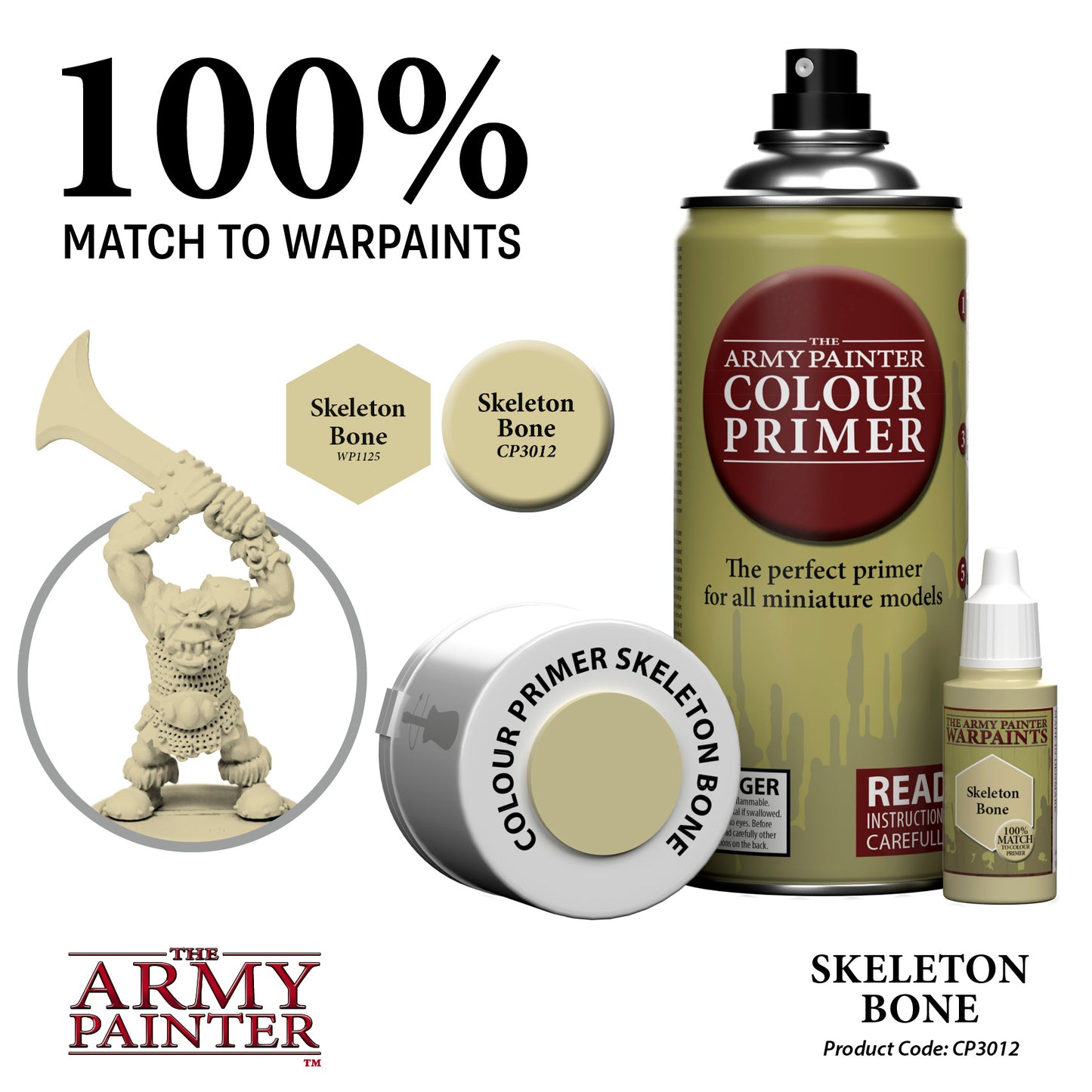 The Army Painter - Colour Primer - Skeleton Bone
