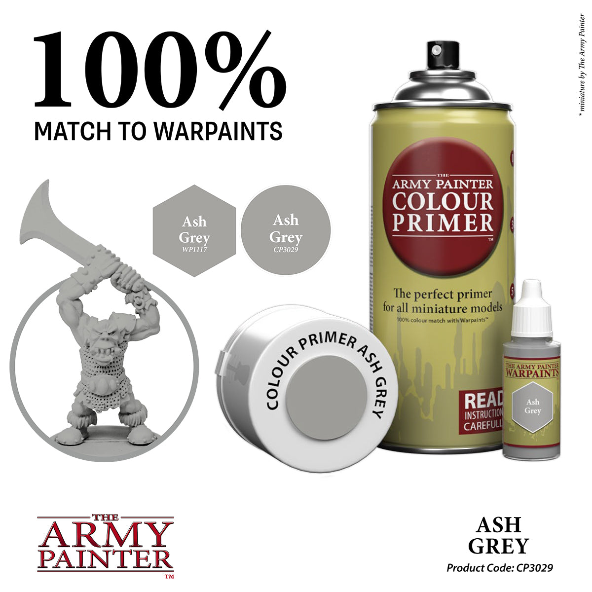 The Army Painter - Colour Primer - Ash Grey