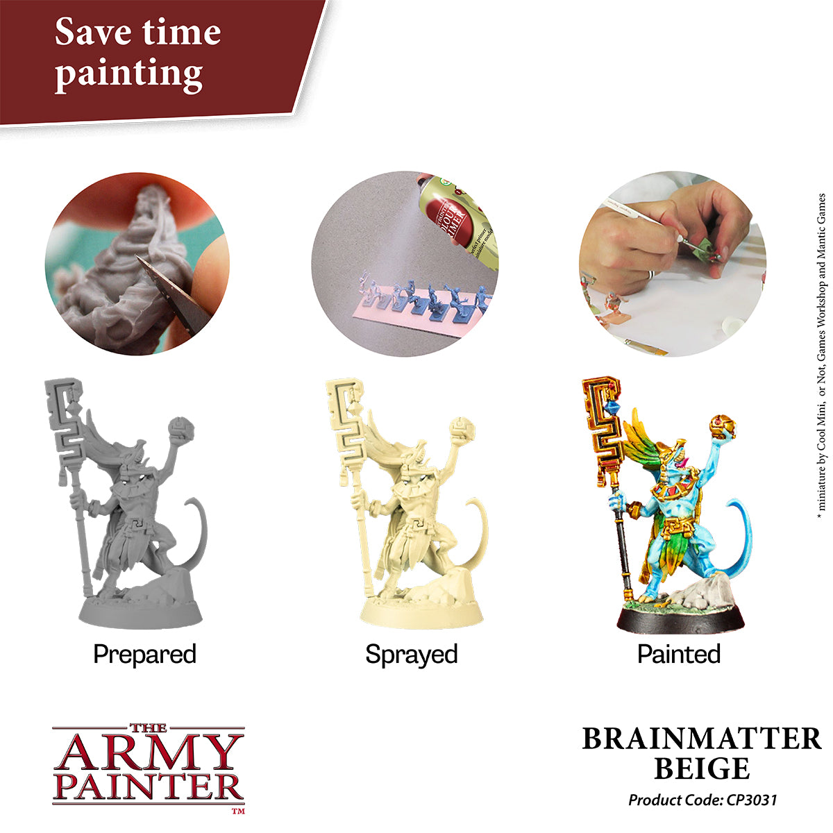 The Army Painter - Colour Primer - Brainmatter Beige