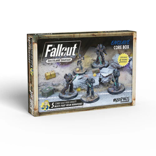 Modiphius Entertainment - Fallout: Wasteland Warfare - Enclave: Core Box