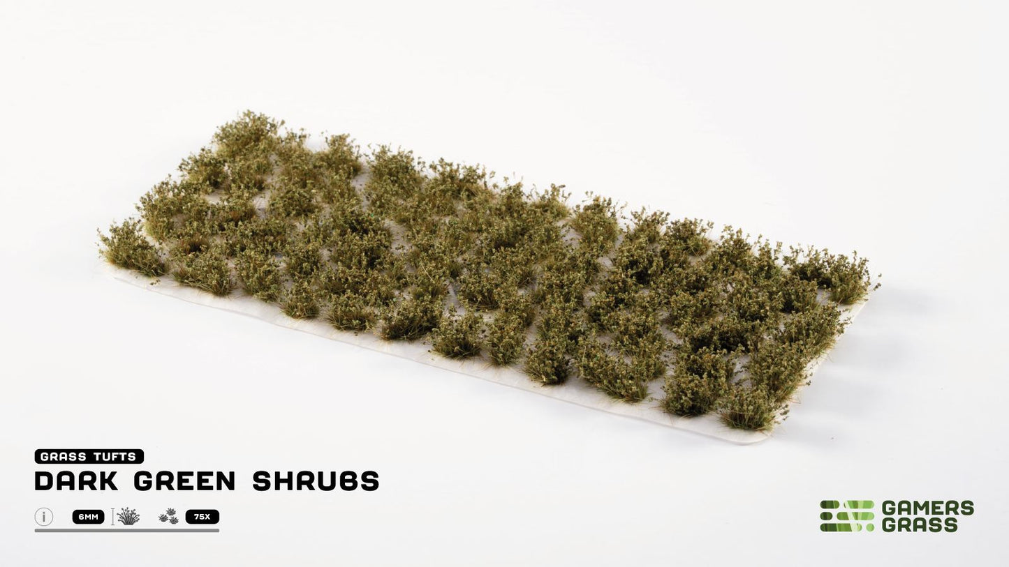 Gamers Grass - Dark Green Shrubs