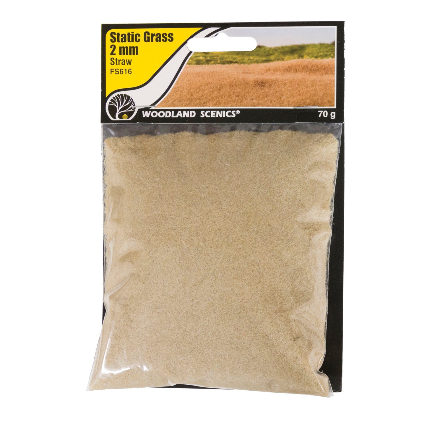 Woodland Scenics - Field System - Static Grass - Straw 2mm