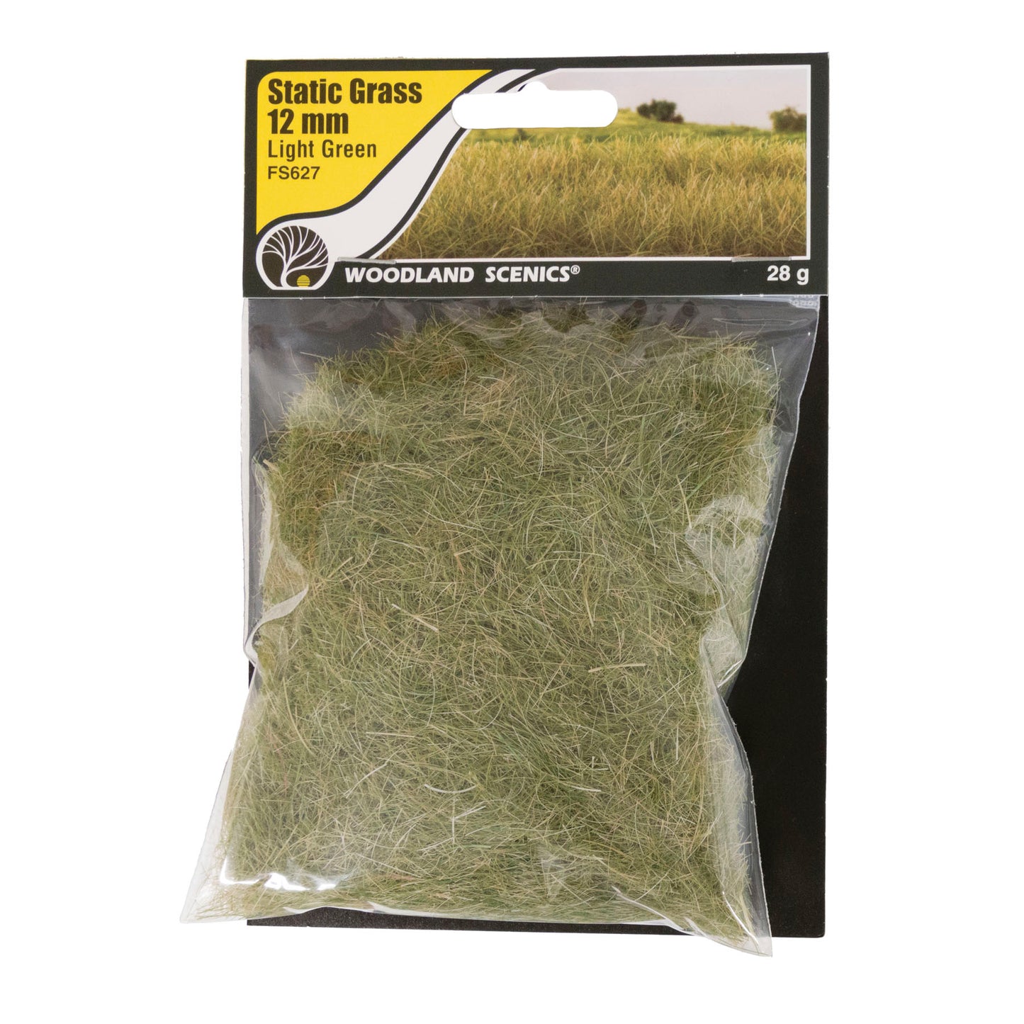 Woodland Scenics - Field System - Static Grass - Light Green 12mm