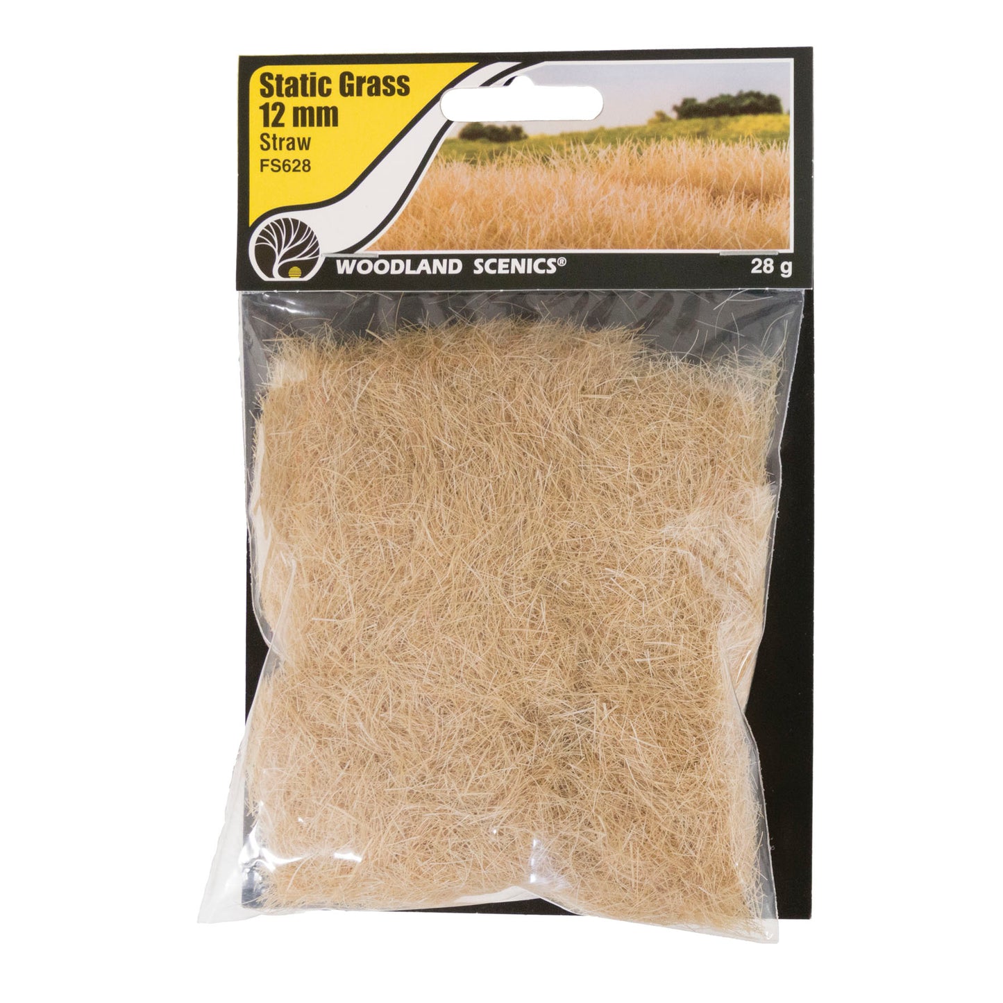 Woodland Scenics - Field System - Static Grass - Straw 12mm