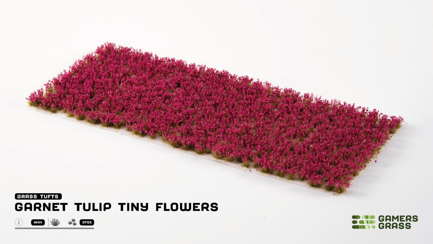 Gamers Grass - Garnet Tulip Tiny Flowers