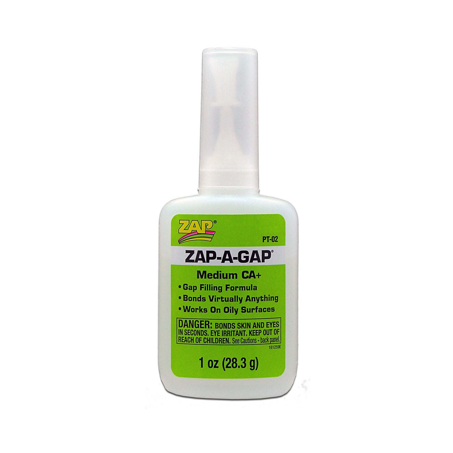 Zap Adhesive - Zap-A-Gap CA+ 1oz (Medium - Green)