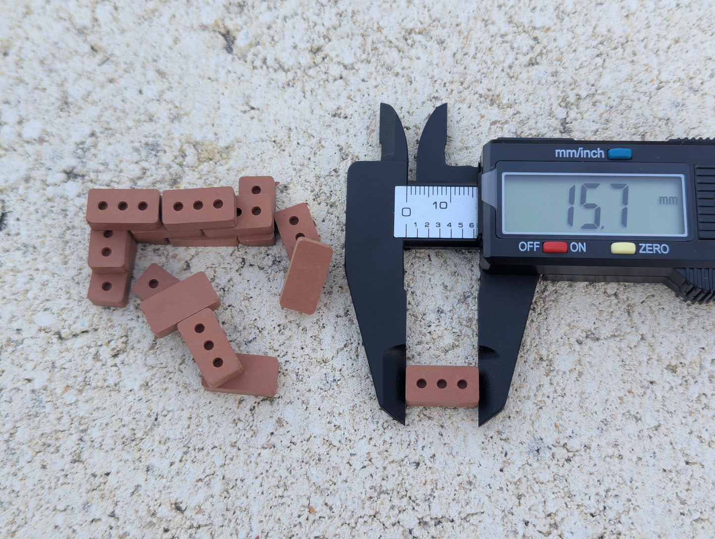 1:16 Scale Terracotta Bricks (50 Pack)