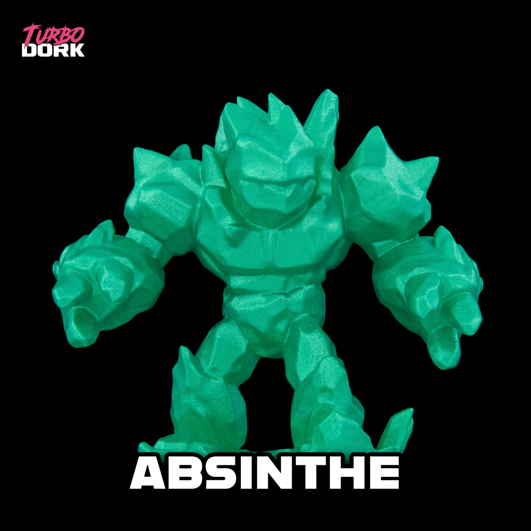 Turbo Dork - Absinthe - Metallic - Acrylic Paint 22ml Bottle