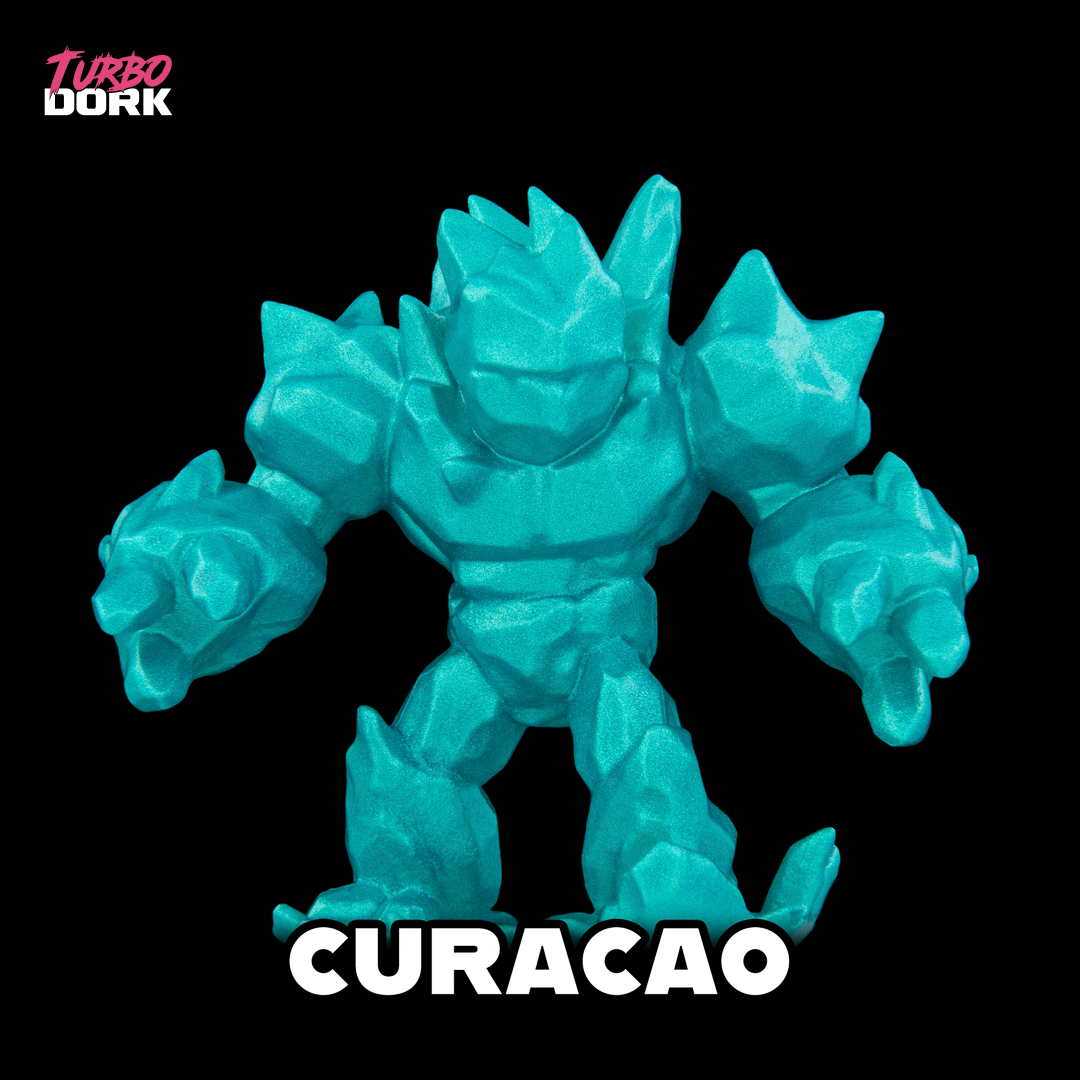 Turbo Dork - Curacao - Metallic - Acrylic Paint 22ml Bottle