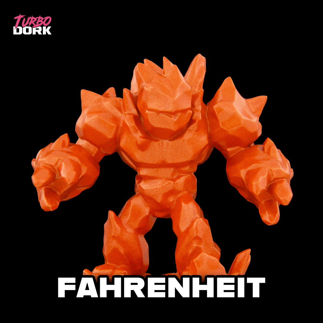 Turbo Dork - Fahrenheit - Metallic - Acrylic Paint 22ml Bottle