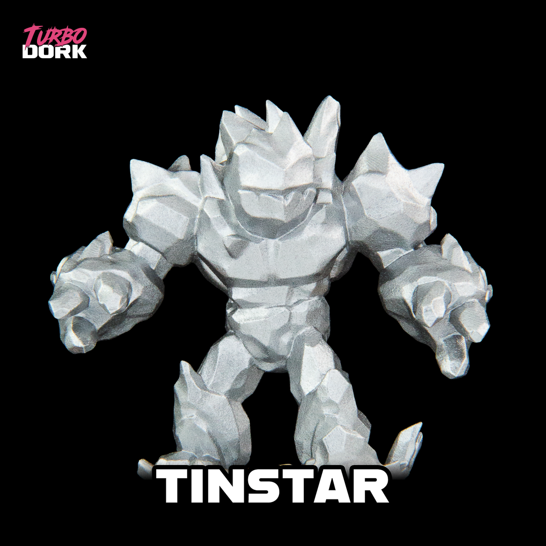 Turbo Dork - Tin Star - Metallic - Acrylic Paint 22ml Bottle