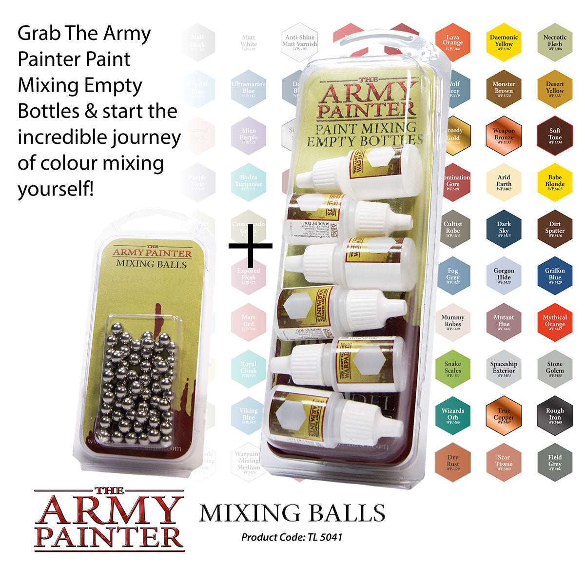 The Army Painter - Mixing Balls (Pk100)