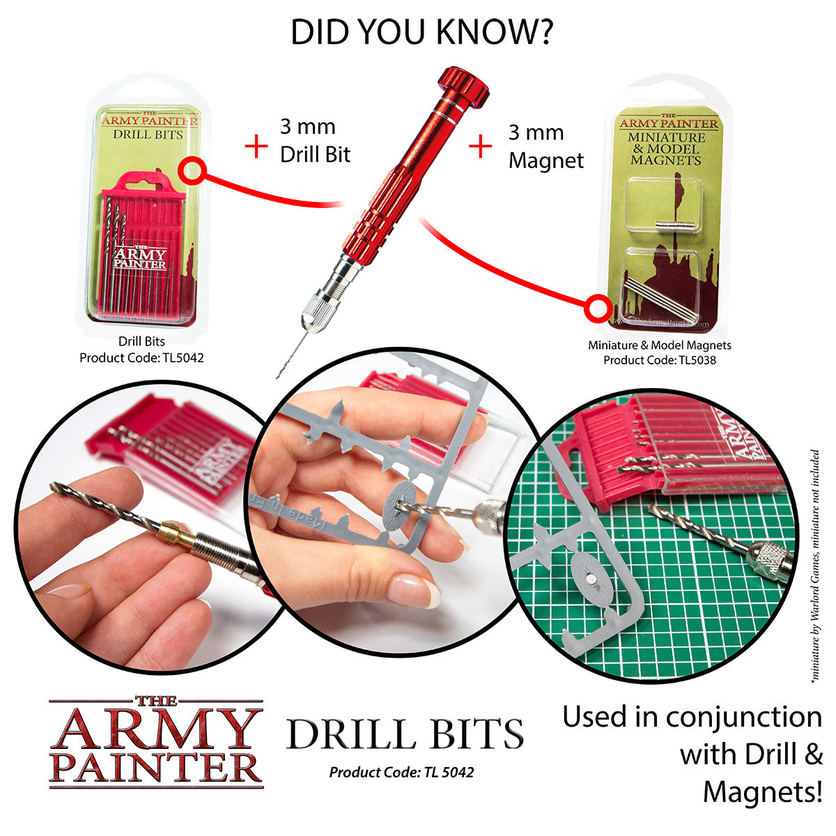 The Army Painter - Miniature Drill Bits