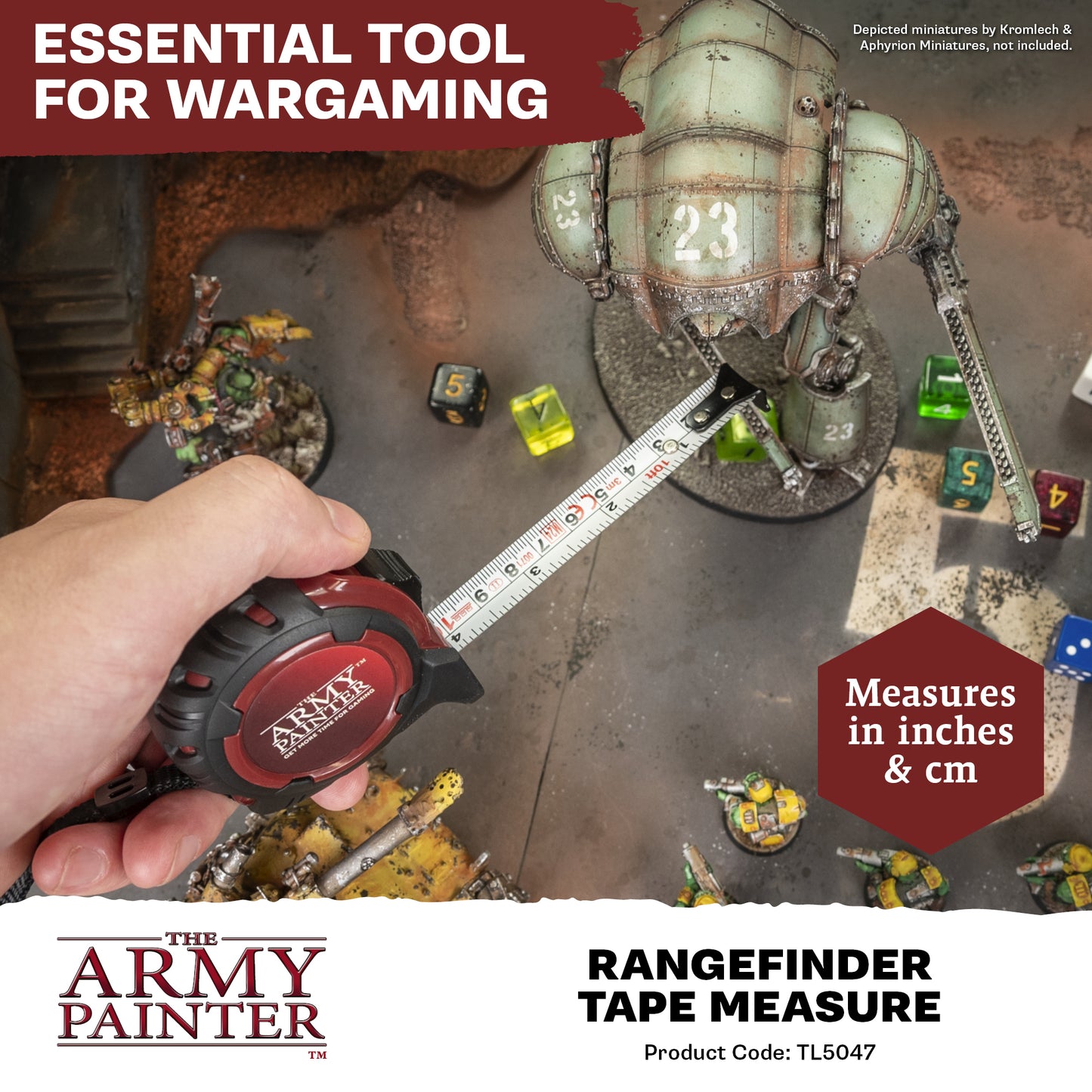 The Army Painter - Rangefinder Tape Measure