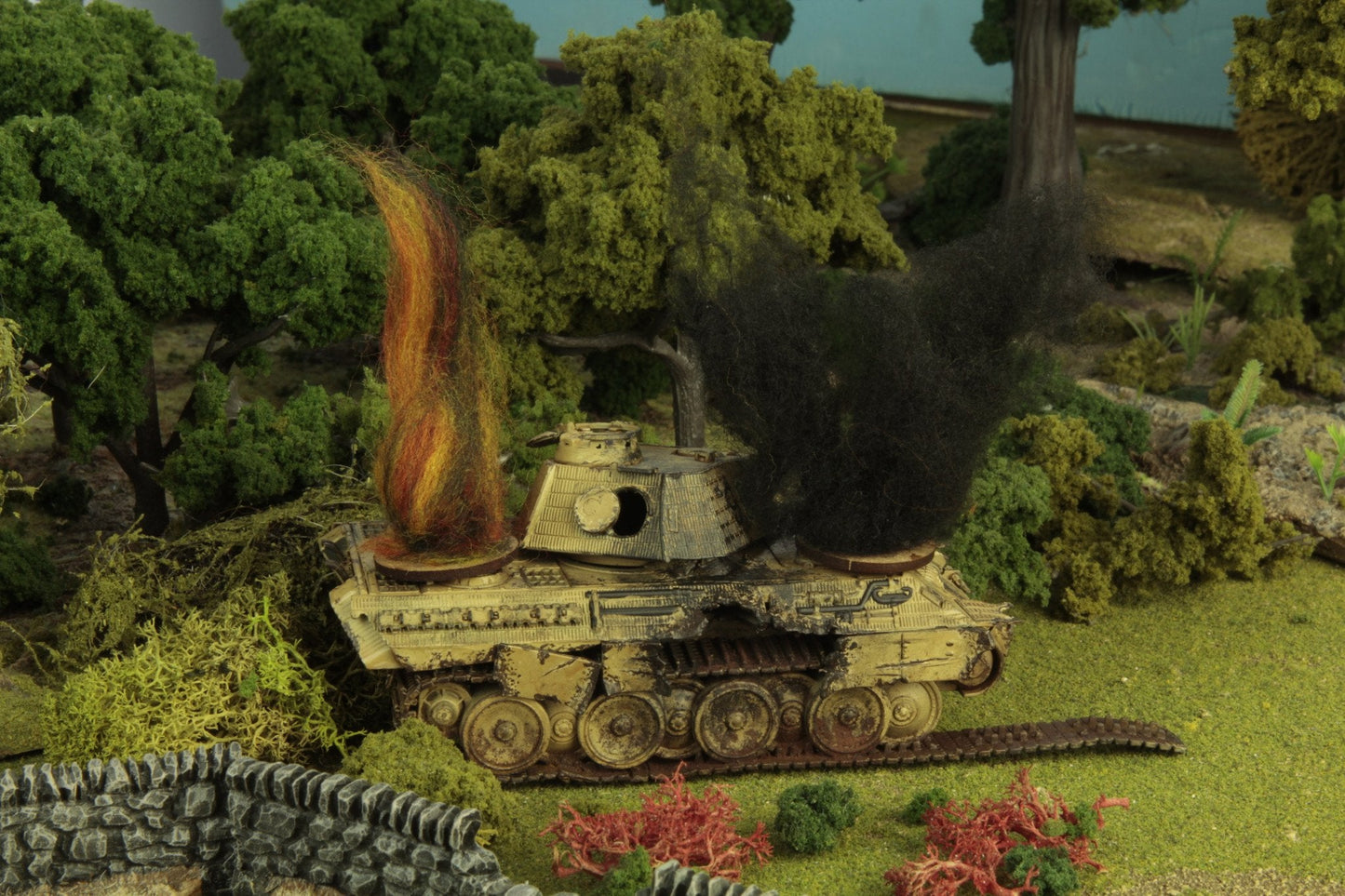 Warlord Games - Bolt Action - Tank Damage Marker