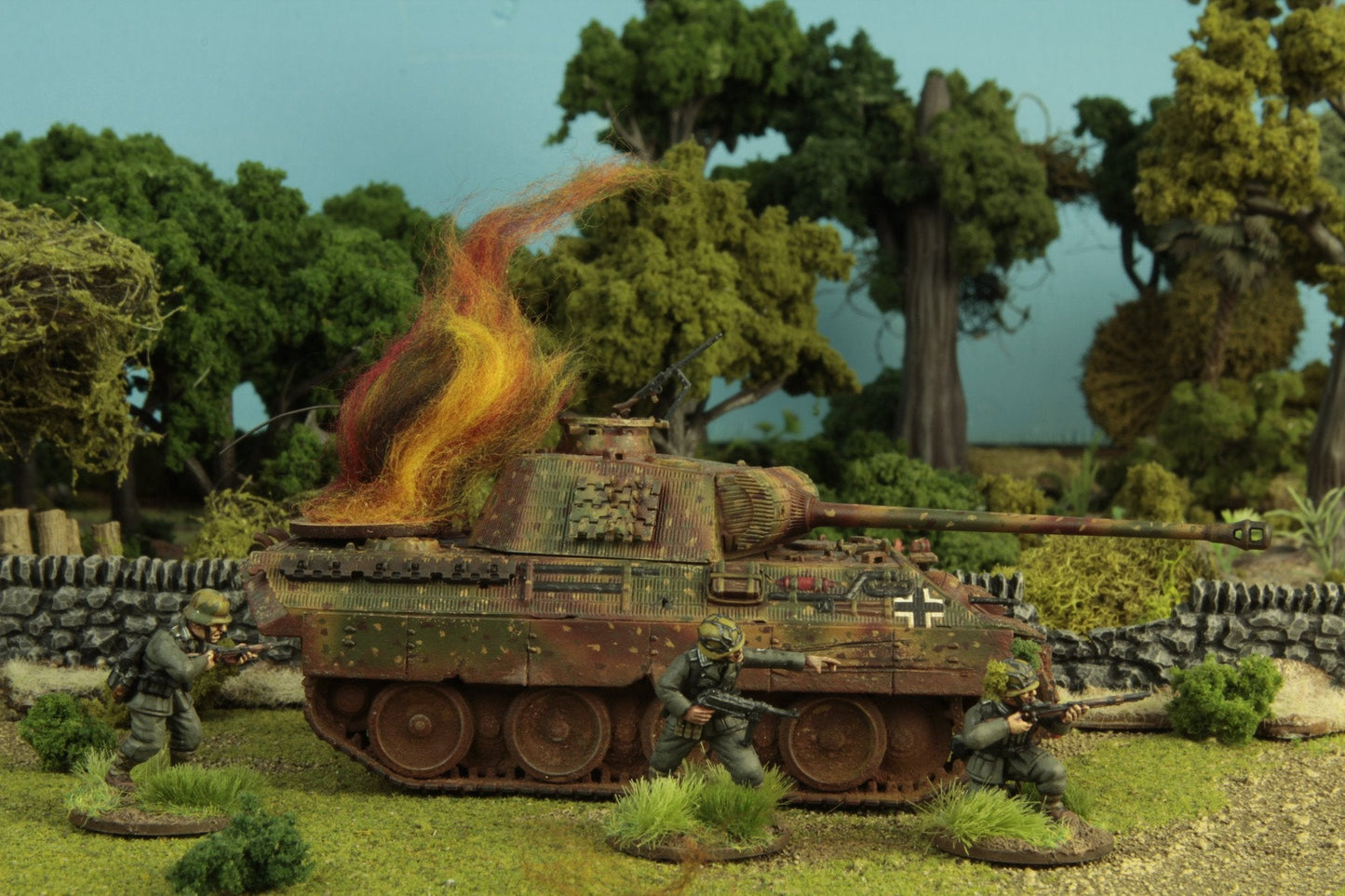 Warlord Games - Bolt Action - Tank Damage Marker