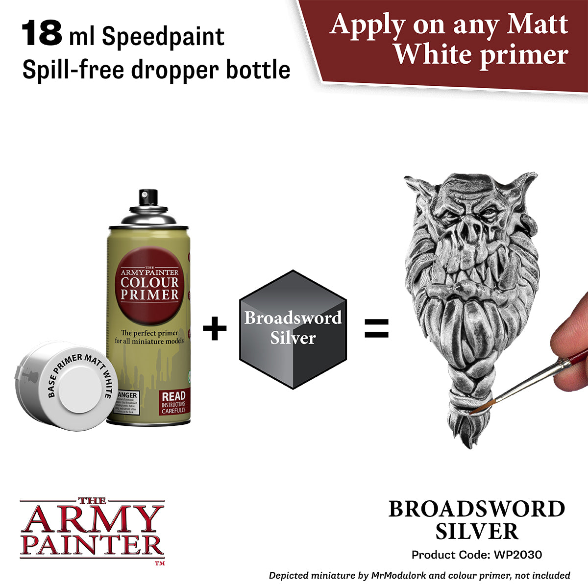 The Army Painter - Speed paint 2.0 - Metallic - Broadsword Silver