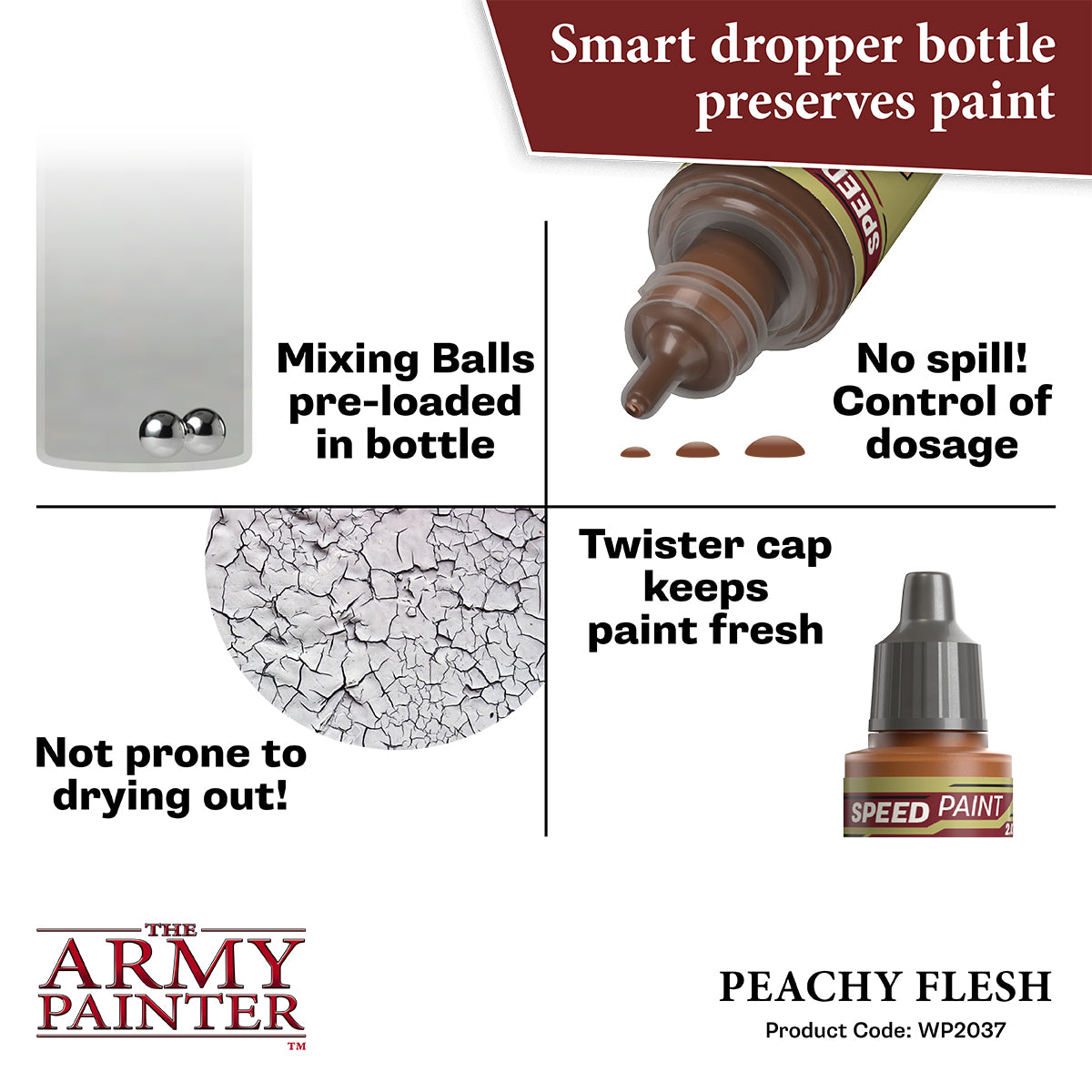 The Army Painter - Speed paint 2.0 - Peachy Flesh