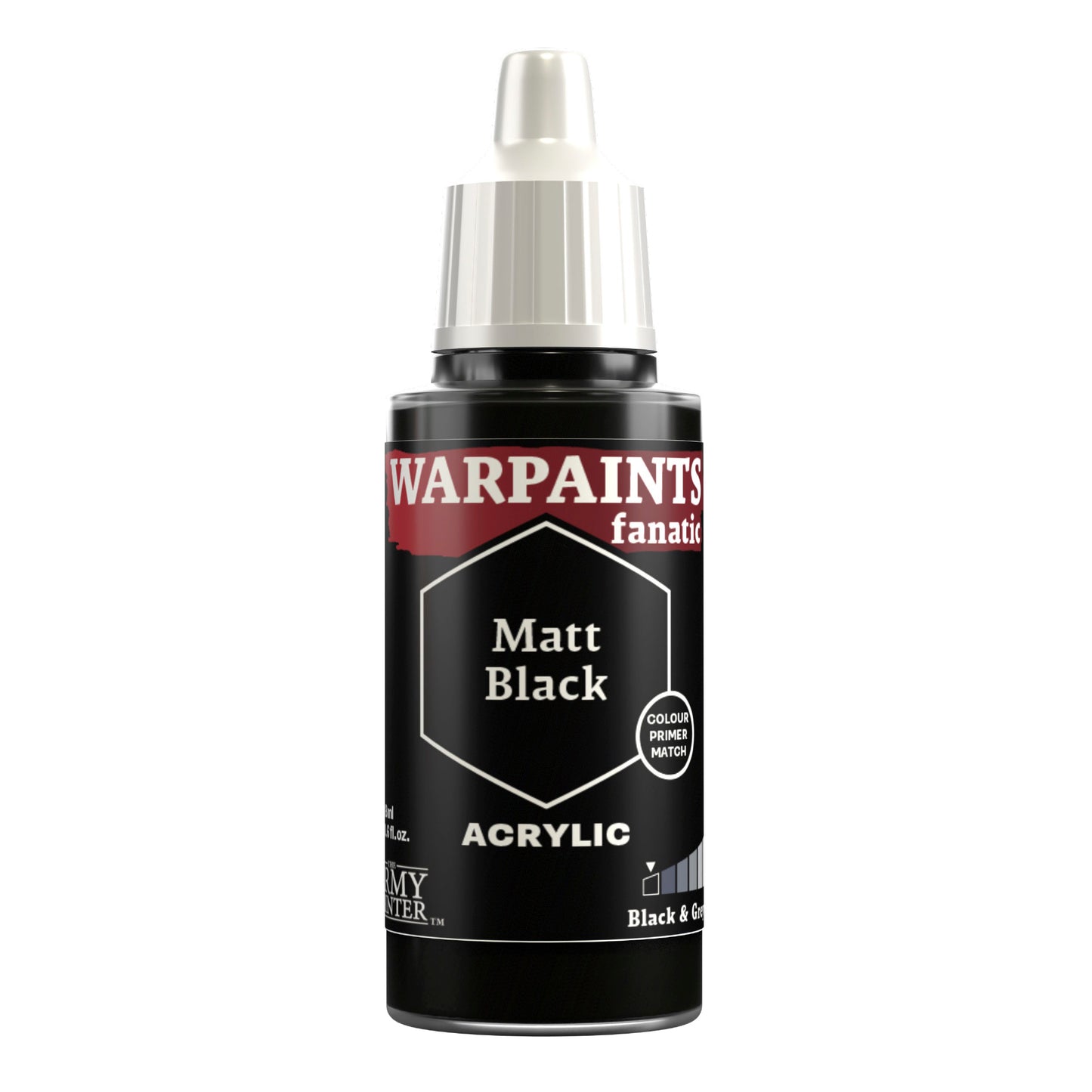 The Army Painter - Warpaints Fanatic - Matt Black