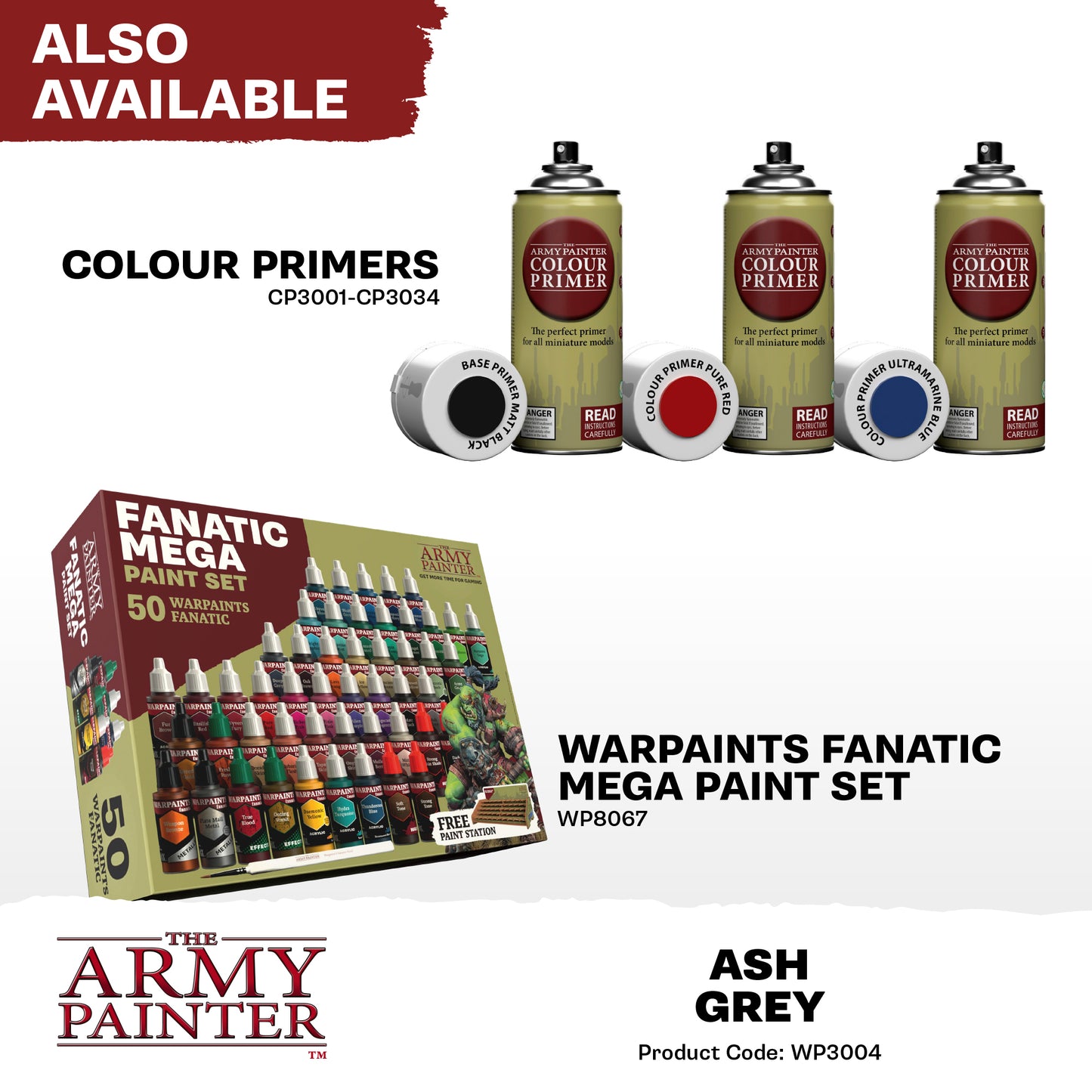 The Army Painter - Warpaints Fanatic - Ash Grey