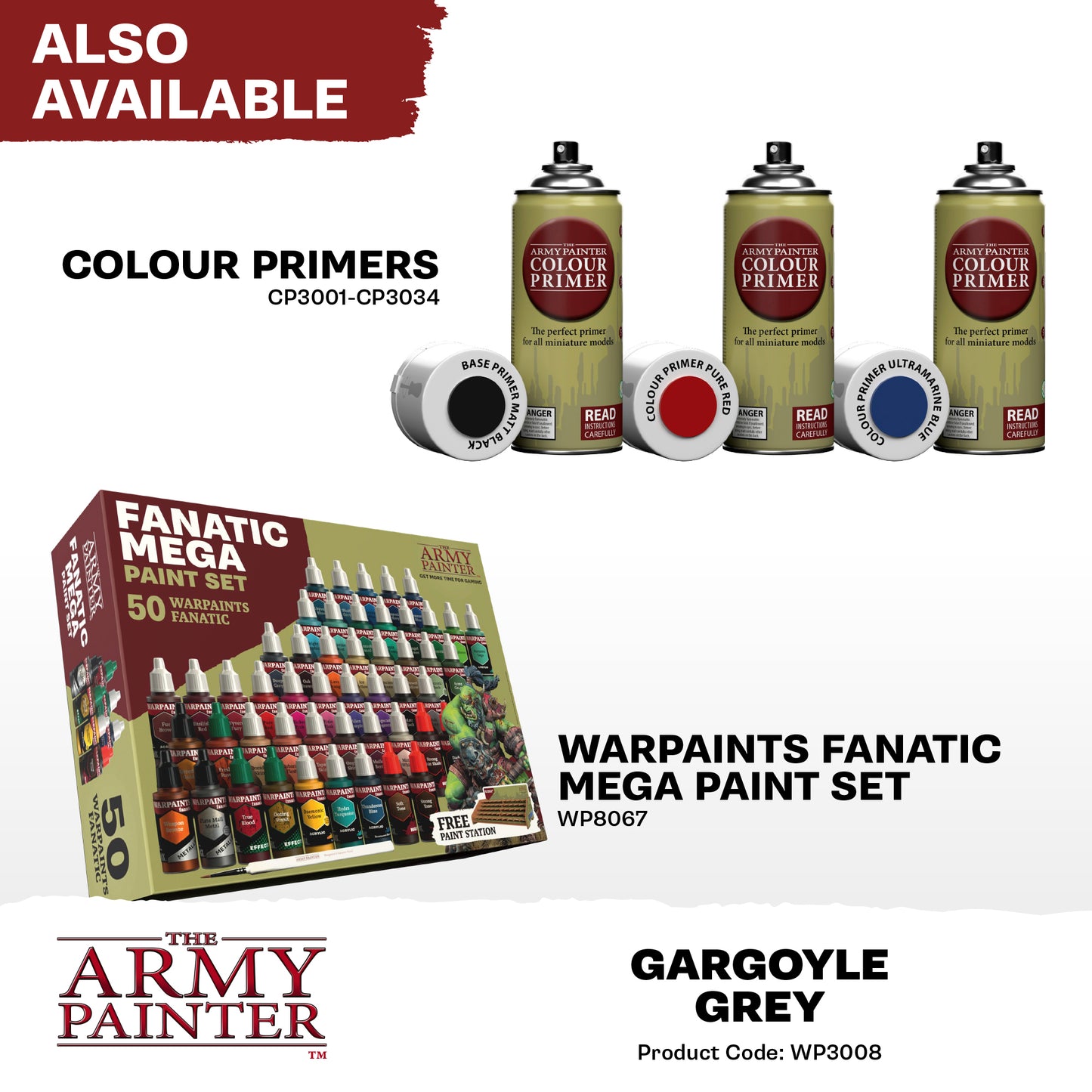 The Army Painter - Warpaints Fanatic - Gargoyle Grey