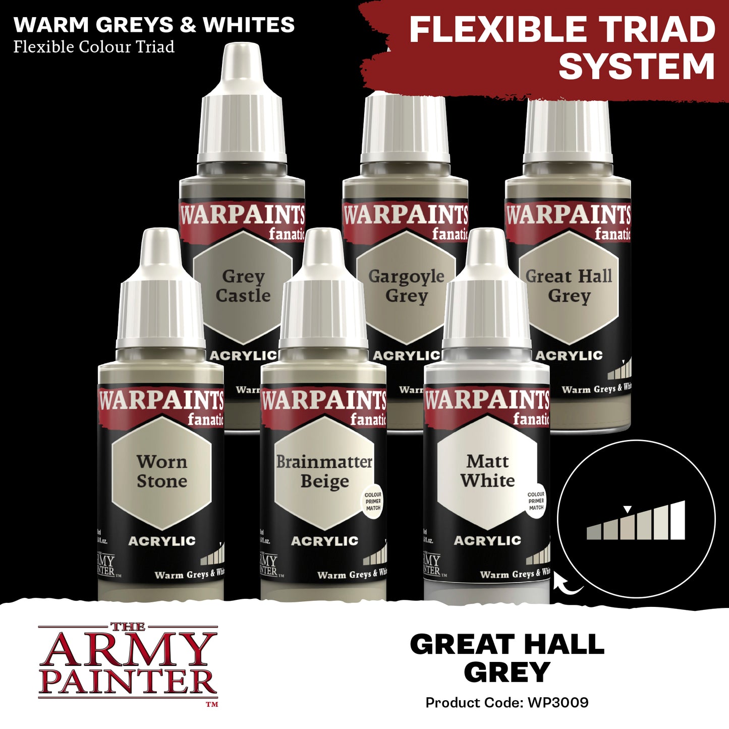 The Army Painter - Warpaints Fanatic - Great Hall Grey