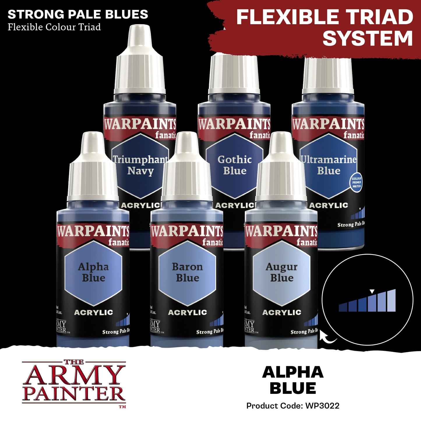 The Army Painter - Warpaints Fanatic - Alpha Blue