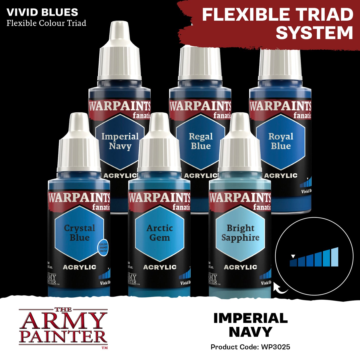 The Army Painter - Warpaints Fanatic - Imperial Navy