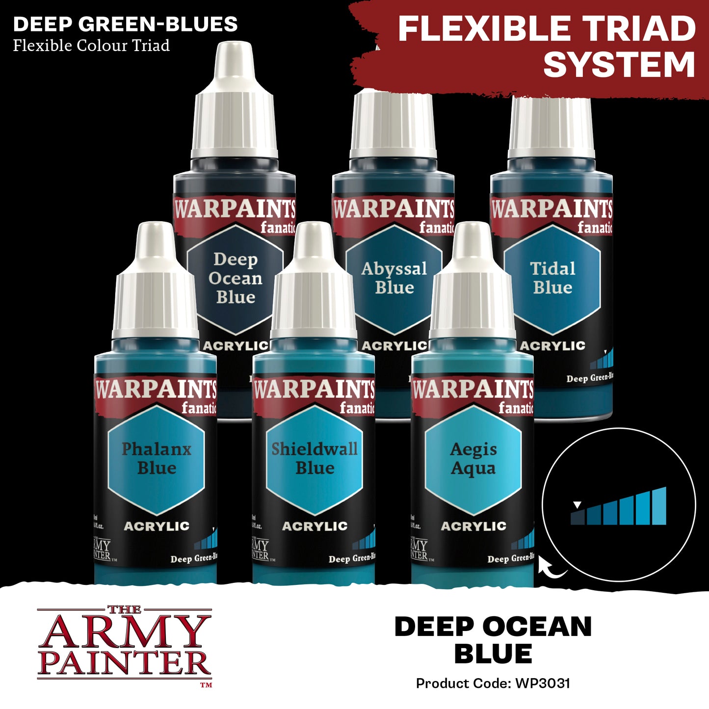 The Army Painter - Warpaints Fanatic - Deep Ocean Blue