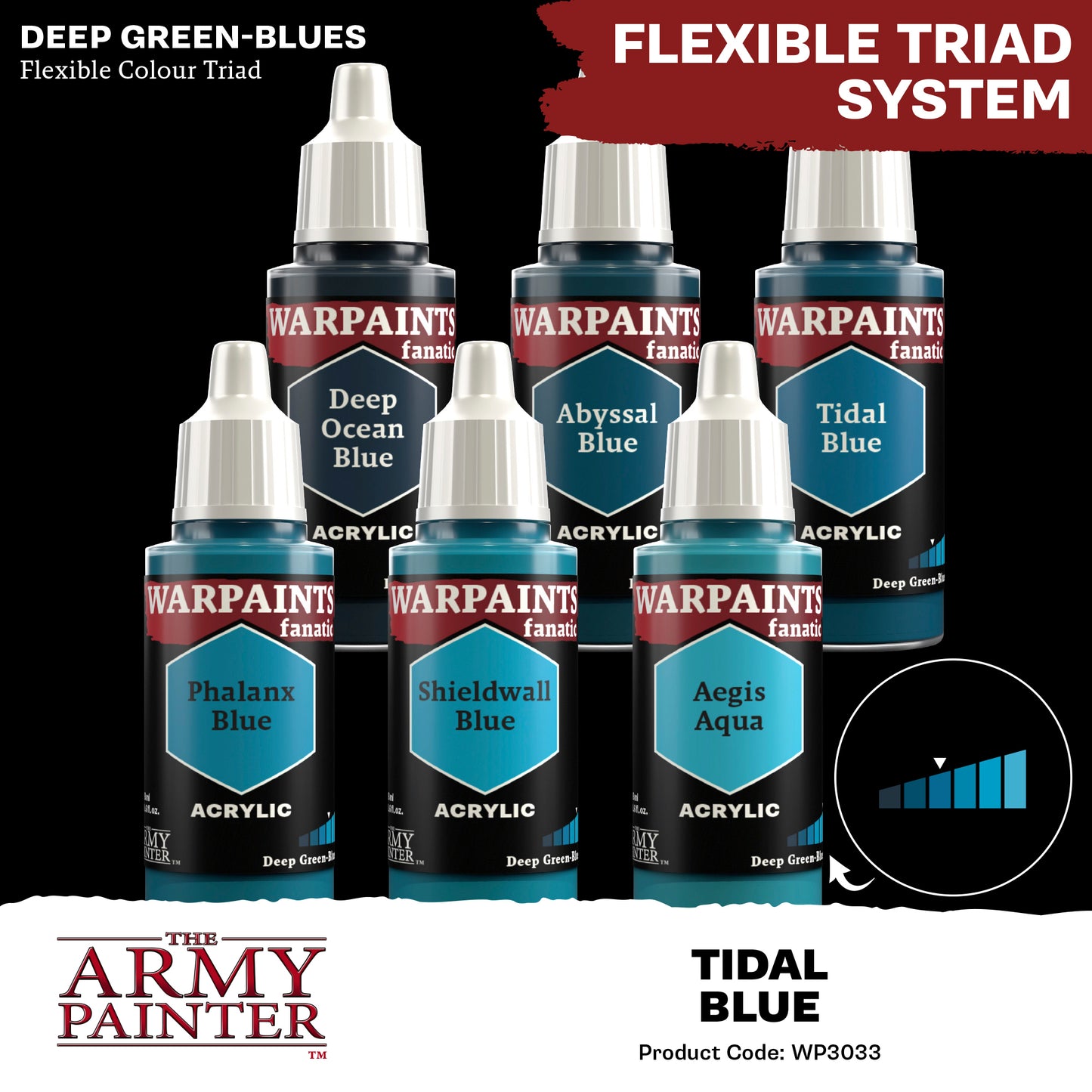 The Army Painter - Warpaints Fanatic - Tidal Blue