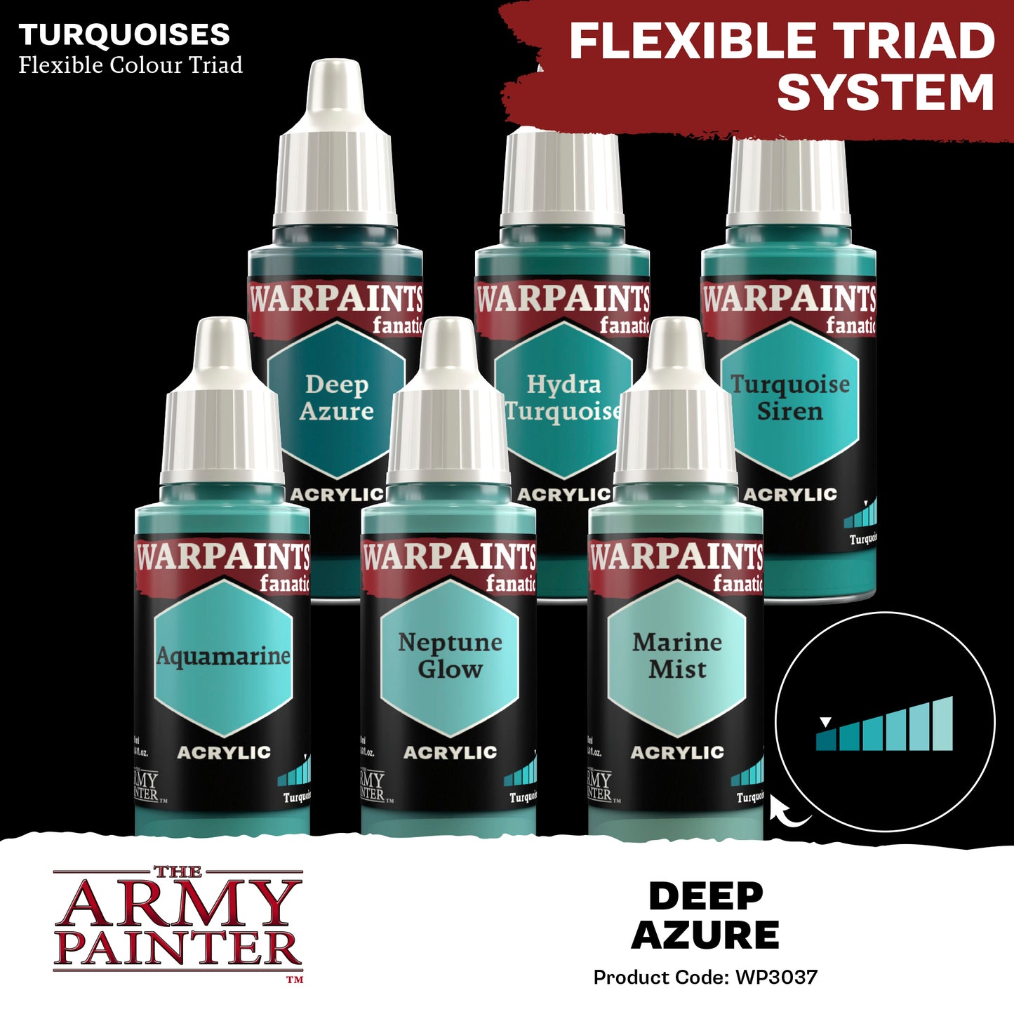 The Army Painter - Warpaints Fanatic - Deep Azure