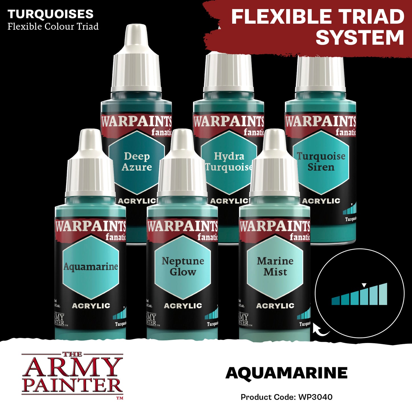 The Army Painter - Warpaints Fanatic - Aquamarine