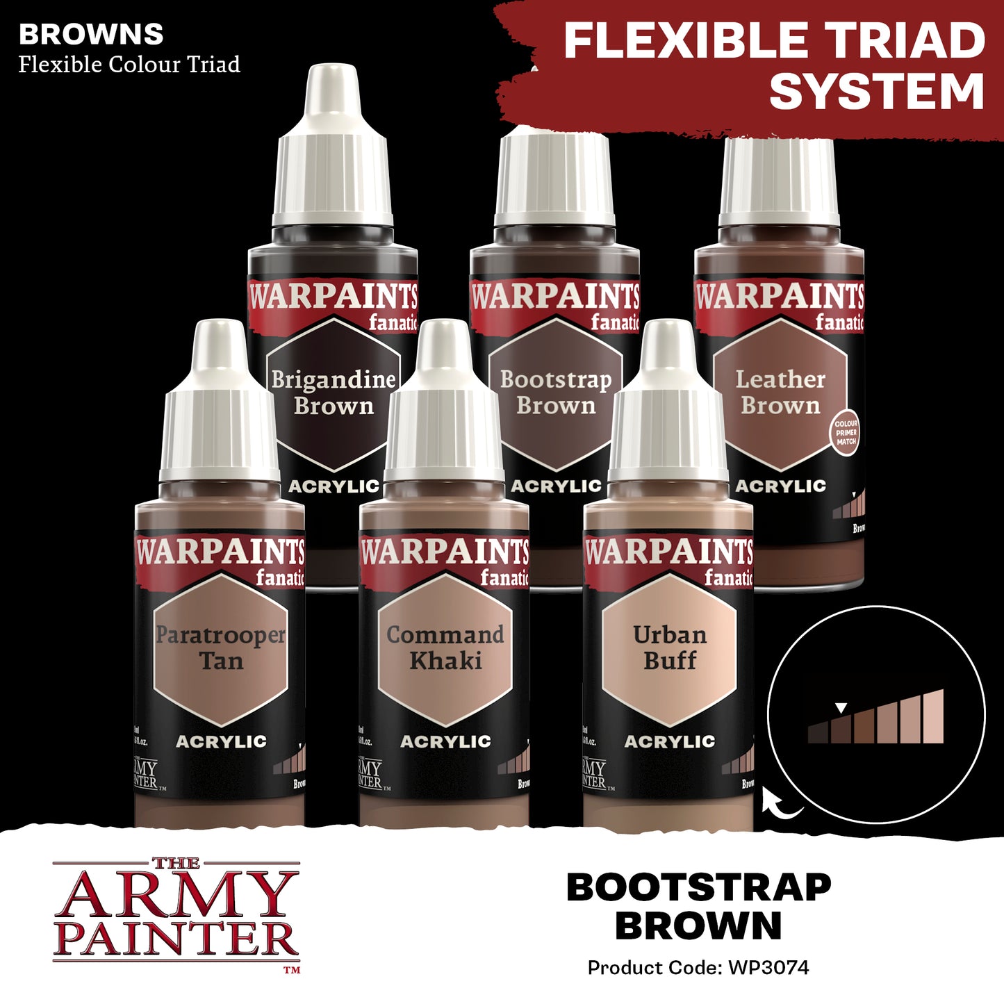 The Army Painter - Warpaints Fanatic - Bootstrap Brown