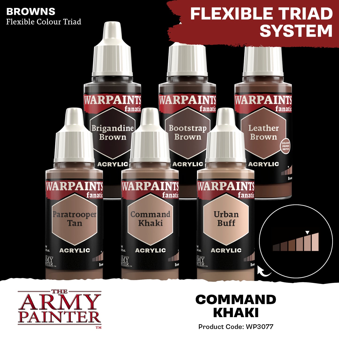 The Army Painter - Warpaints Fanatic - Command Khaki
