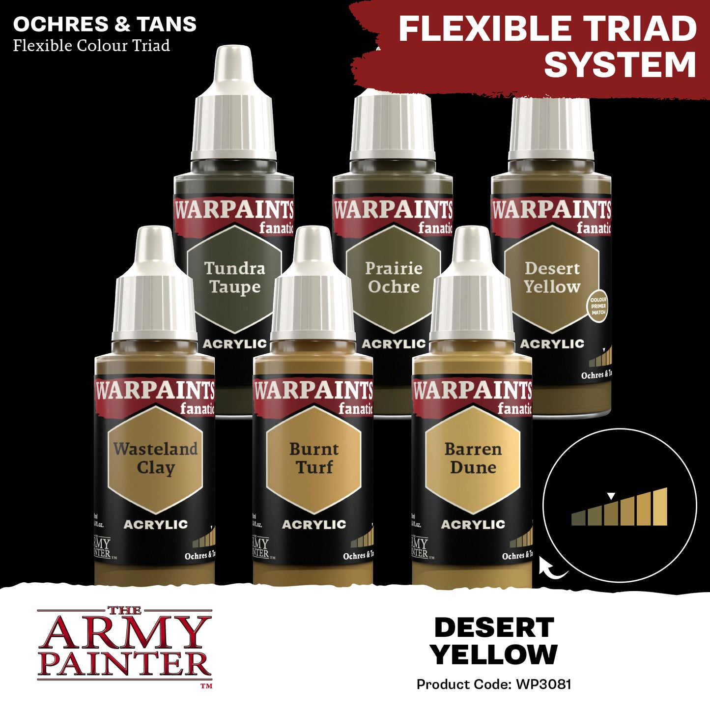 The Army Painter - Warpaints Fanatic - Desert Yellow