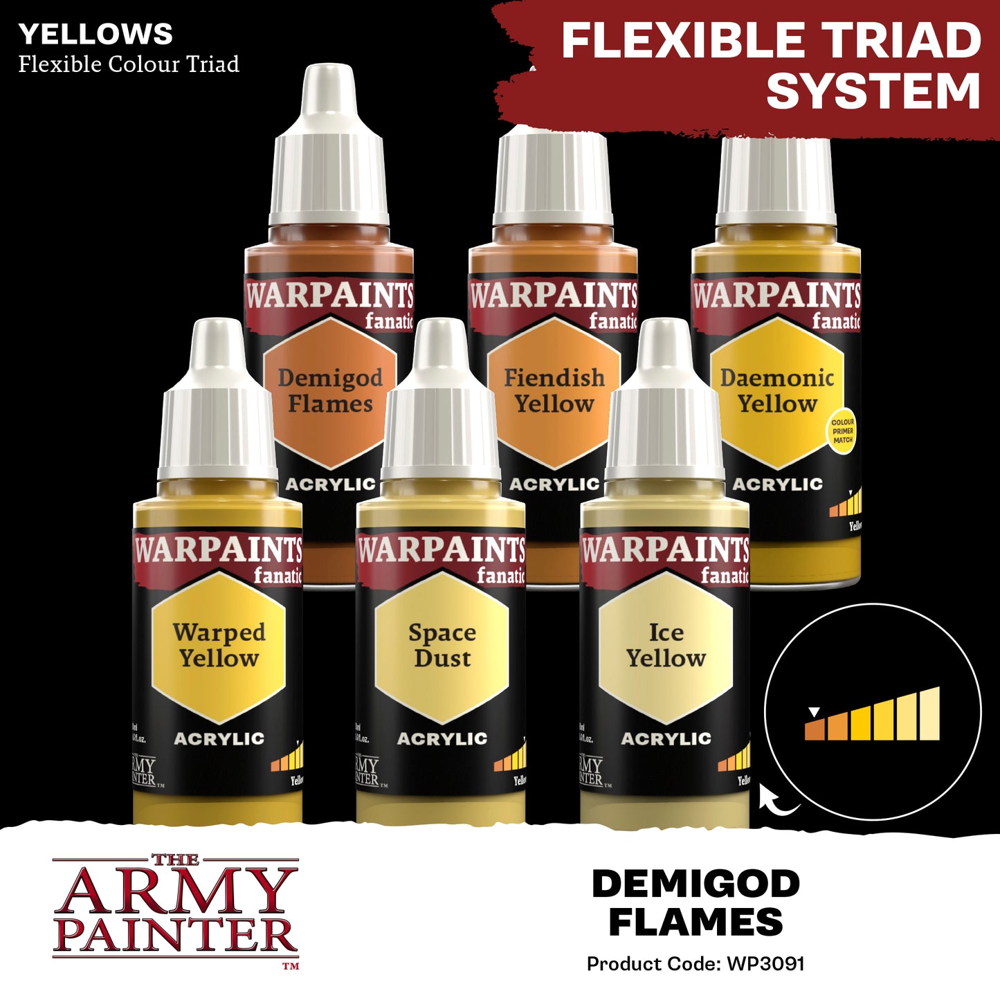 The Army Painter - Warpaints Fanatic - Demigod Flames
