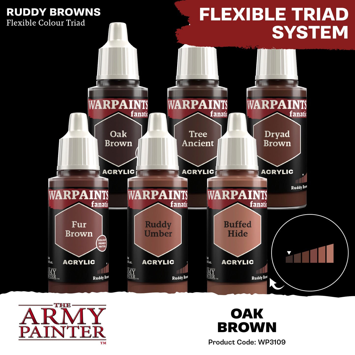 The Army Painter - Warpaints Fanatic - Oak Brown