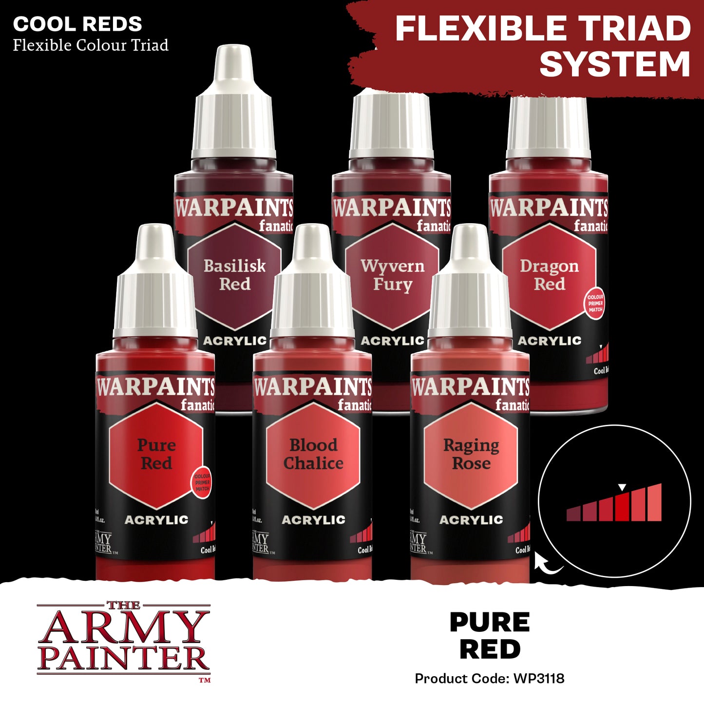 The Army Painter - Warpaints Fanatic - Pure Red
