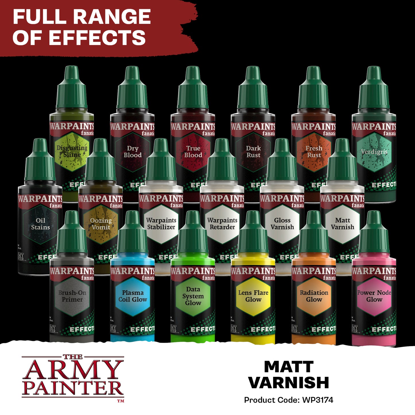 The Army Painter - Warpaints Fanatic - Effects - Matt Varnish