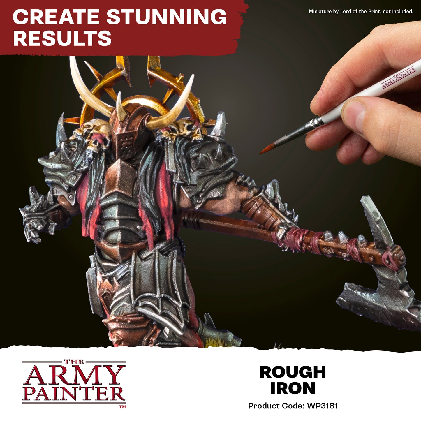 The Army Painter - Warpaints Fanatic - Metalics - Rough Iron