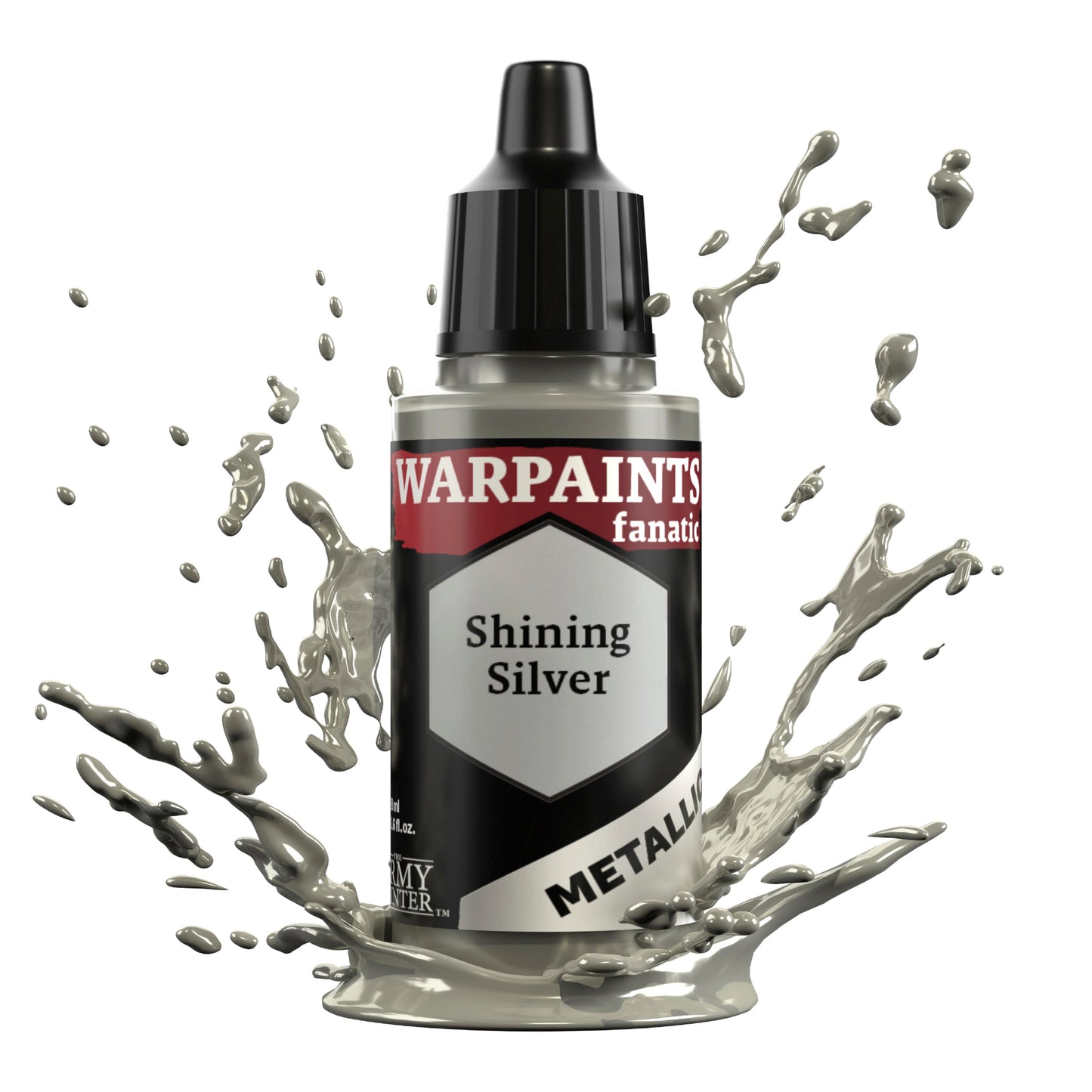 The Army Painter - Warpaints Fanatic - Metalics - Shining Silver