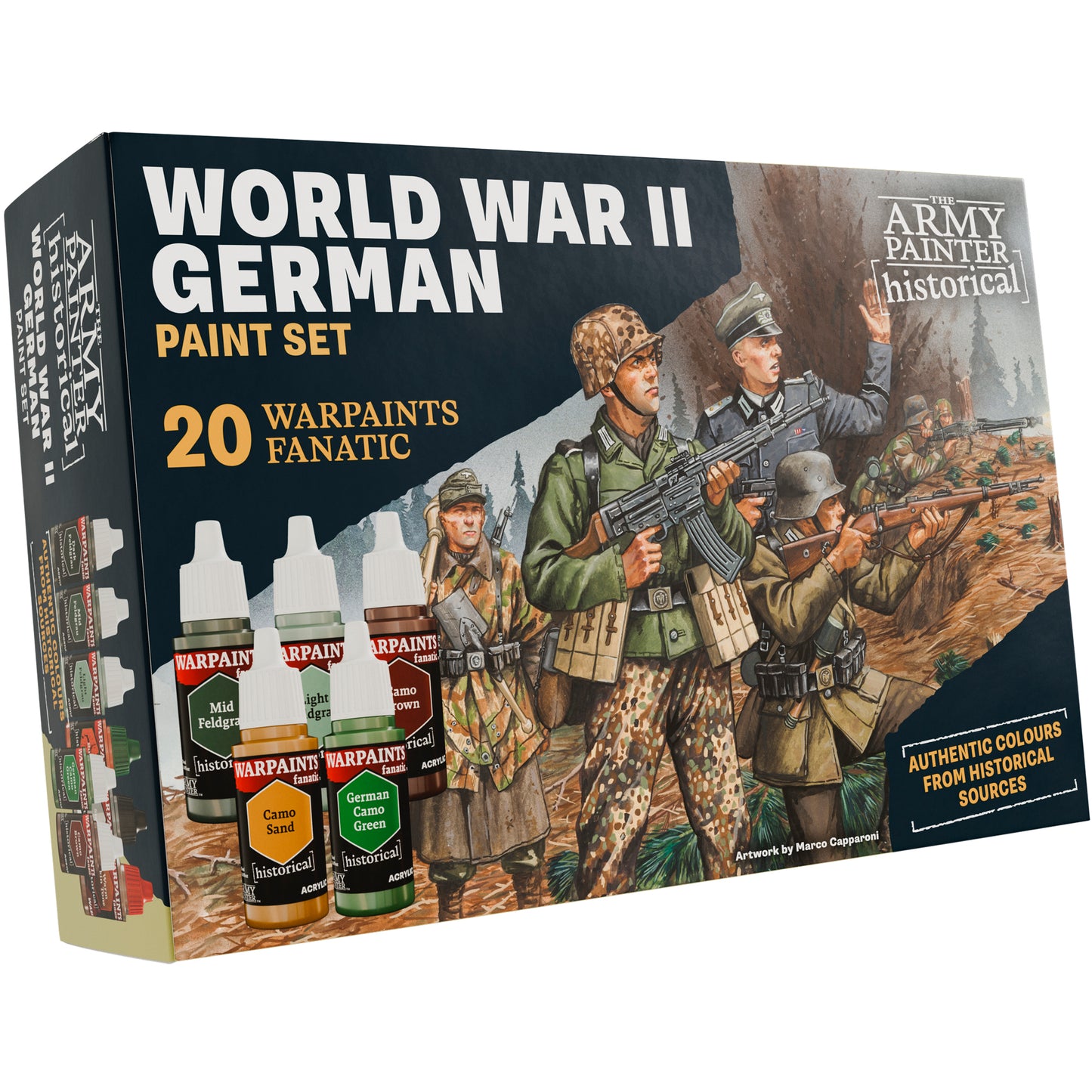 The Army Painter - Warpaints Fanatic - Historical: WWII German Combo